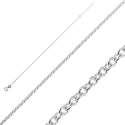 Šperky eshop stříbrný náramek maličká okrouhlá očka T13.3