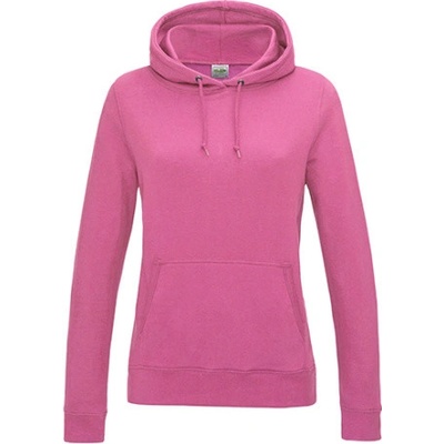 Just Hoods dámska mikina s kapucňou JH001F Candyfloss Pink