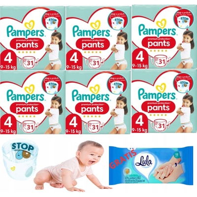 Pampers Premium Protection 4 184 ks