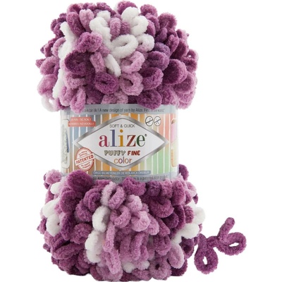Příze Alize Puffy Fine Color 8056