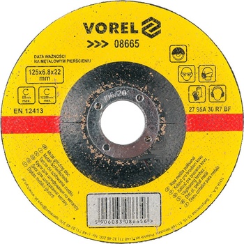 Vorel Kotouč na kov 125 x 22 x 6,8 mm TO-08665