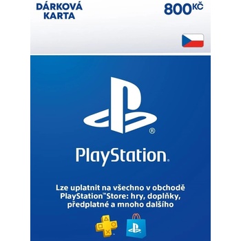 PlayStation Store predplatená karta 800 Kč