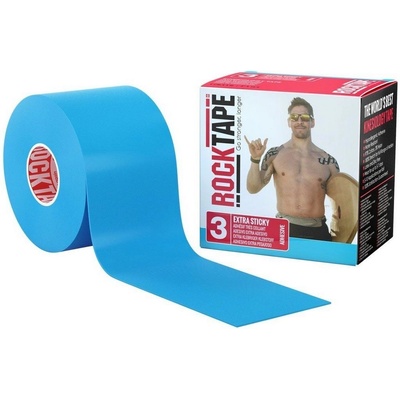 RockTape Kineziologické tejpy H2O modrá 5 cm x 5 m
