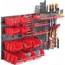 PROSPERPLAST Tabuľa na náradie, 800 x 195 x 400 mm, 1 + 1 + 4 + 3 + 3 zásuvky