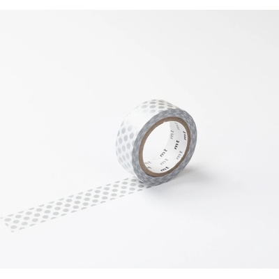 MT masking tape geometrická dot silver – Hledejceny.cz