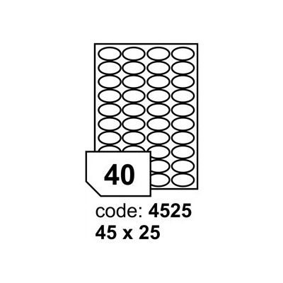 Rayfilm R01004525A biele A4 100 list.