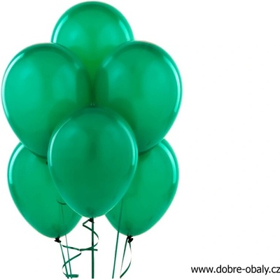 balónky PEARL ZELENÉ