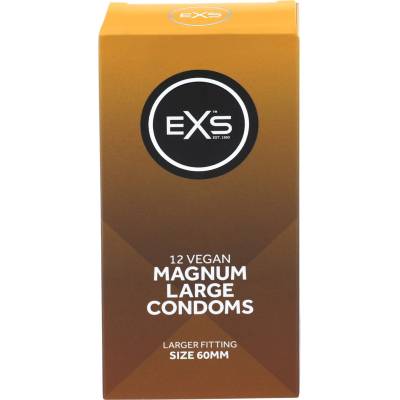 EXS Condoms Magnum - презерватив 60 мм (12 бр. )