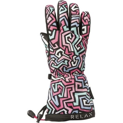 Relax Puzzy RR15T dětské lyžařské rukavice – Zboží Mobilmania