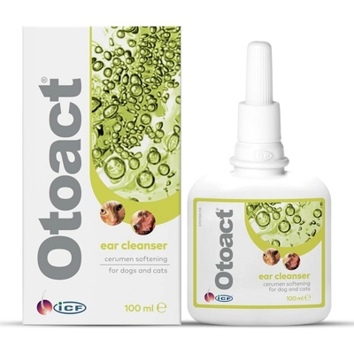 Otoact Roztok na čistenie uší pre psov a mačky 100 ml 100 ml