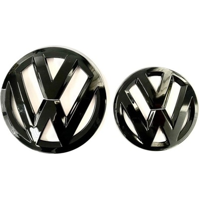 VW Passat B7 Variant 2012-2016 přední a zadní znak, logo (13,8cm a 11,3cm) - černá lesklá – Zbozi.Blesk.cz