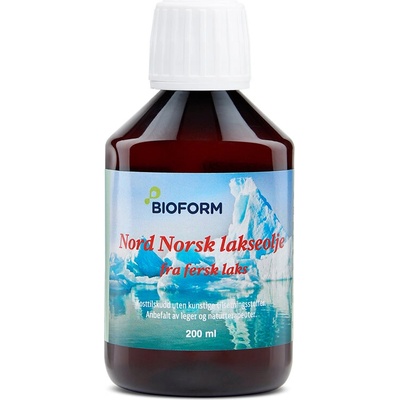 Bioform Рибено масло от норвежка сьомга 990 mg x 200 ml | Bioform (1542 BFM)