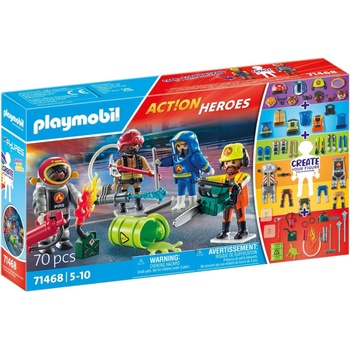 Image 1 of Playmobil 71468 playmobil - Моите фигури: Пожарна бригада (71468)