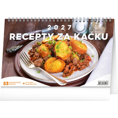 NOTIQUE Stolní Recepty za kačku 23,1 x 14,5 cm 2027