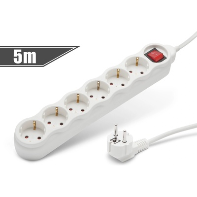 Delight 6 Plug 5 m Switch (20232)