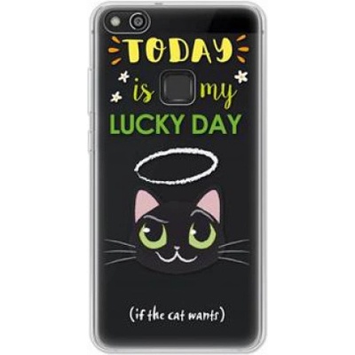 Pouzdro 4-OK COVER 4U HUAWEI P10 LITE LUCKY CAT