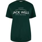 Jack Wills Дамска тениска Jack Wills Forstal Boyfriend T-Shirt Ladies - Dark Green