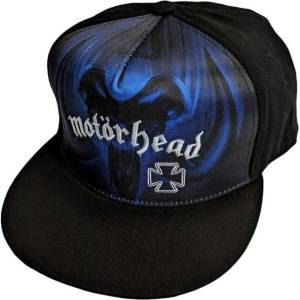 Motörhead Rock 'N' Roll Blue Mono Шапка с козирка Black UNI (MHEADSBCAP05B)
