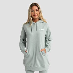 GymBeam Дамски суичър Limitless Longline Eucalypt S