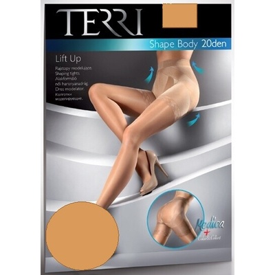 Terri SHAPE BODY 20 DEN zeštíhlující punčochové kalhoty BEIGE TĚLOVÁ