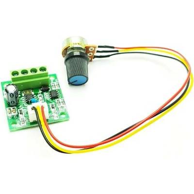 PWM generátor pro řízení otáček DC motoru 2A