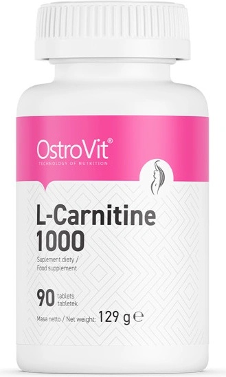 ostrovit l-carnitine 1000 90 tablet Weight:100 g (3.53 oz)