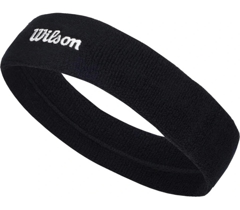Wilson headband Čierny