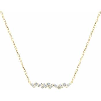 Eppi Náhrdelník s baguette lab-grown diamantmi N42717