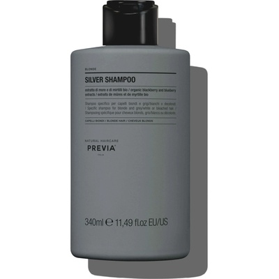 Previa Natural Haircare Silver Shampoo 340 ml