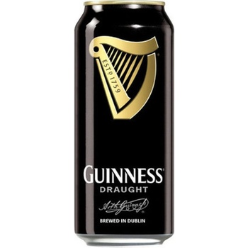 Guinness beer Stout Draught 4,2% 0,44 l (plech)