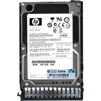 HP 146 GB 2,5" SAS, EH0146FAWJB