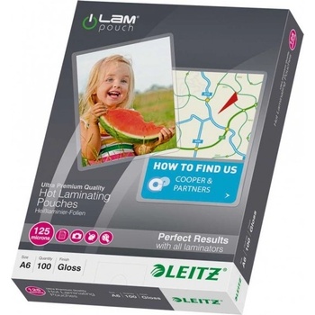 LEITZ Laminovacie fólie Leitz A6, 125 mic