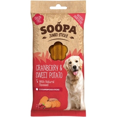 Soopa dentálne tyčinky s brusnicami a batátom 100 g