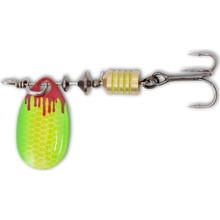 Magic Trout Rotační třpytka Bloody Zoom Spinner vel.1 3,6 g Yellow/Green