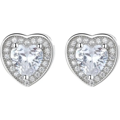 Majya stříbrné náušnice CAMILIA 10120