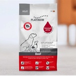 PLATINUM Супер премиум храна Platinum Adult Beef and Potato- с 70% прясно телешко месо годно за човешка консумация