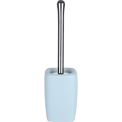 Spirella WC štětka RETRO s pastelově modrou keramickou nádobou 10 29449