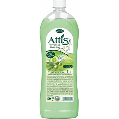 Gold drop Attis tekuté mydlo s glycerínom olive & cucumber 1 l