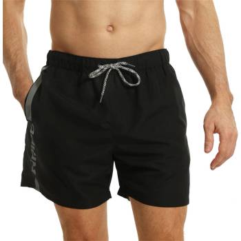 Ript Мъжки бански гащета Ript Essentials Verticle Stripe Swimming Trunks Mens - Black/Grey