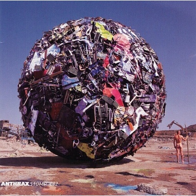 Anthrax Stomp 442 Clear Blue Green LP