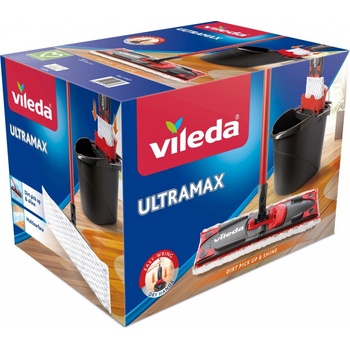 Vileda 164195 Ultramax Complete Set box Ultramax mop a kbelík se ždímacím košem