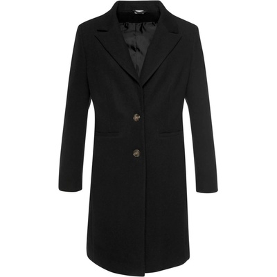 LASCANA Преходно палто черно, размер 36