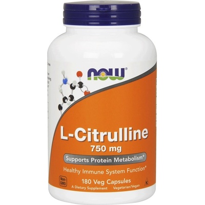 Now Foods Foods L-Citrulline 750 180 kapslí