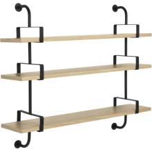 Gubi Police Démon Shelf 2, 155cm, 3 shelves, oak