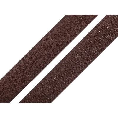 Stoklasa Suchý zip háček + plyš šíře 20 mm Balení: 25 m, Varianta: (161) hnědá (161) hnědá