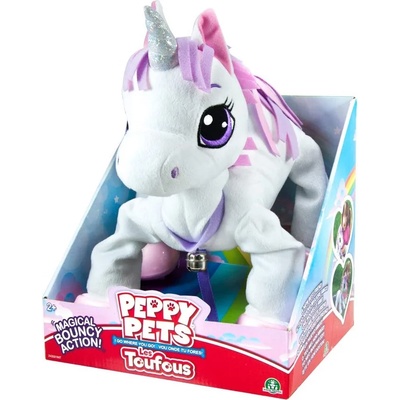 TPF Toys Играчка Peppy Pets - Домашен любимец за разходка, еднорог (243501)
