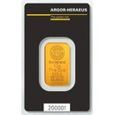 Argor-Heraeus zlatá tehlička 10 g
