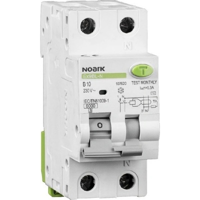Noark 107634 Ex9BL-N 1P+N C40 30mA