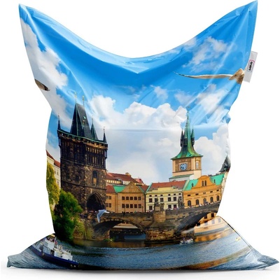 Sablio sedací vak Classic Praha Karlův most 2 150 x 100 cm