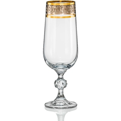 Crystalex sklenice na šampaňské Claudia 6 x 180 ml